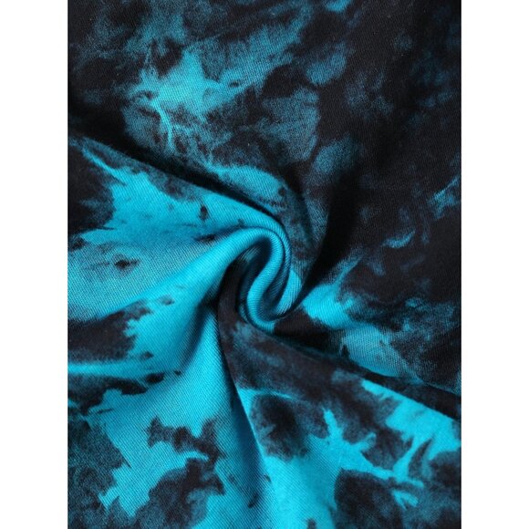 Women's Off Shoulder Crop Top Cotton Blend Short Sleeve Casual Summer - Picture 4 of 4